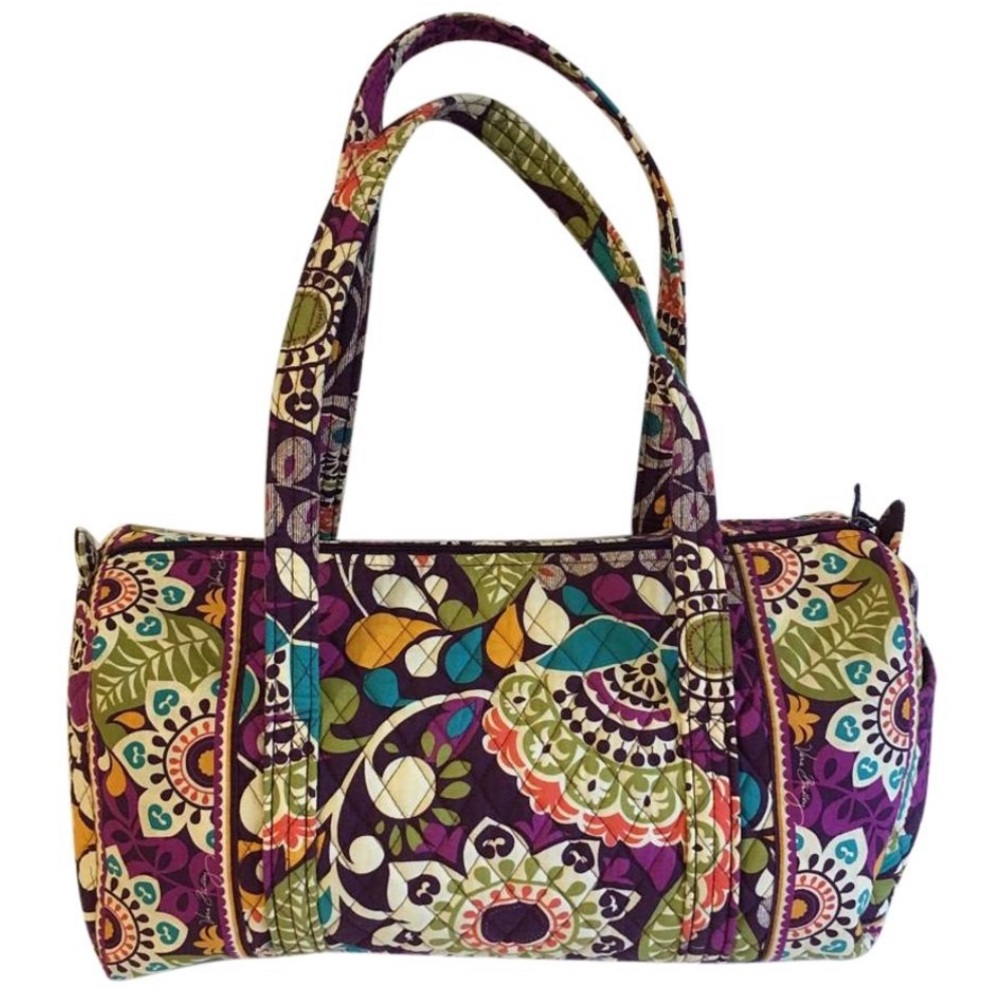 Vera Bradley Plum Crazy Small Duffel